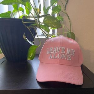 Leave Me Alone adjustable cap